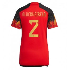 Maillot de foot Belgique Toby Alderweireld #2 Domicile Femmes Monde 2022 Manches Courte